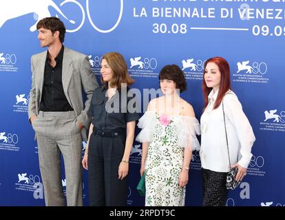 Venezia, Italia, 4 settembre 2023. Al bando fotografico per il film Priscilla alla 80° Mostra Internazionale d'Arte cinematografica di Venezia. Crediti fotografici: Doreen Kennedy / Alamy Live News. Foto Stock