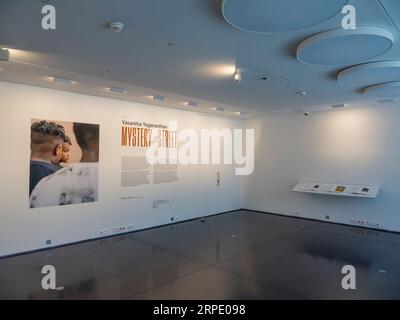 Childhood Exhibit, Mystery Street, Vasantha Yogananthan, Photographic Exhibition and the Henri Cartier Bresson Foundation, Parigi, Francia, Europa, UE. Foto Stock