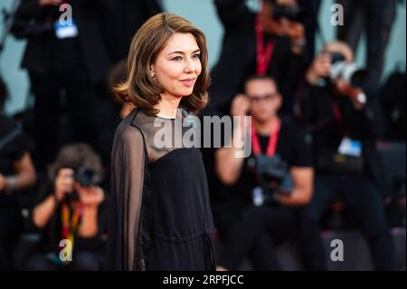 Venezia, Italia. 4 settembre 2023. Sofia Coppola arriva alla prima di Priscilla alla sala grande della 80 Mostra Internazionale d'Arte cinematografica di Venezia. Crediti: Euan Cherry/Alamy Live News Foto Stock