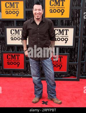 FOTO DEL FILE: 16 giugno 2009 - Nashville, TN - Steve Harwell. 2009 CMT Music Awards tenuti al Sommet Center. (Immagine di credito: © Dan Harr/AdMedia via ZUMA Press Wire) SOLO USO EDITORIALE! Non per USO commerciale! Foto Stock