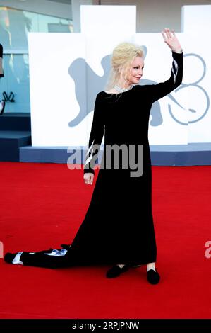 Patty Pravo bei der Premiere des Kinofilms "Priscilla" auf der Biennale di Venezia 2023 / 80. Internationale Filmfestspiele von Venedig im Palazzo del Cinema. Venedig, 04.09.2023 Foto Stock