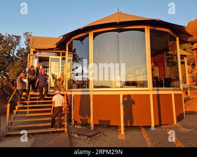 Lodge nel deserto del Namib Foto Stock