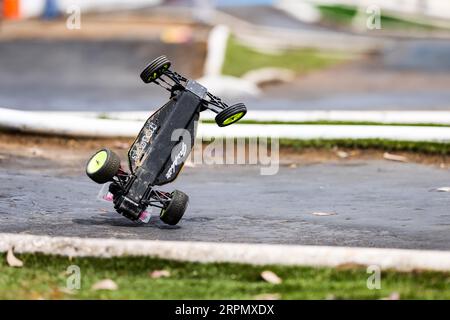 MELBOURNE, AUSTRALIA, OTTOBRE 30: L'inaugral Vintage Bash RC evento al Keilor Offroad Circuit (KEORCA) il 30 ottobre 2022 Foto Stock