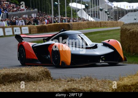 Rob Bell, Marvin Kirchhofer, McLaren Solus GT, Supercar Run, un'opportunità per vedere, ascoltare e vedere da vicino le auto più prestigiose del mondo, e per Foto Stock