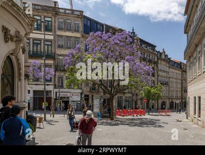 Porto, Portogallo - 31.05.2023: Vista del centro storico della città di Porto in Portogallo. Foto Stock