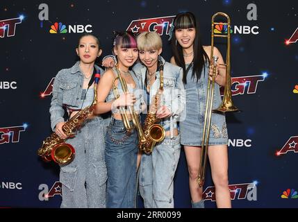 Pasadena, USA. 5 settembre 2023. MOS dietro le quinte di "America's Got Talent" Season 18 Live Show Red Carpet il 5 settembre 2023 all'Hotel Dena di Pasadena, CALIFORNIA. © Lisa OConnor/AFF-USA.com credito: AFF/Alamy Live News Foto Stock