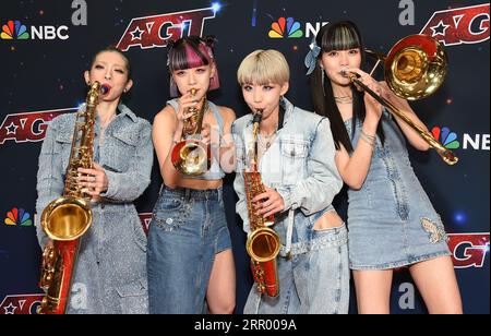 Pasadena, USA. 5 settembre 2023. MOS dietro le quinte di "America's Got Talent" Season 18 Live Show Red Carpet il 5 settembre 2023 all'Hotel Dena di Pasadena, CALIFORNIA. © Lisa OConnor/AFF-USA.com credito: AFF/Alamy Live News Foto Stock