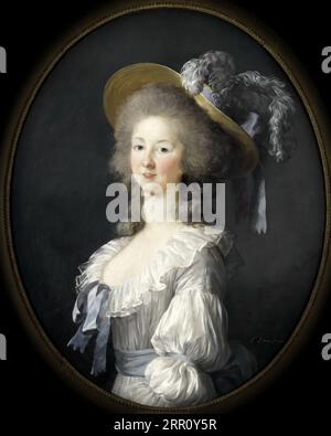 Vigée-Lebrun, Elisabeth-Louise -- Marie-Thérèse-Louise de Savoie-Carignan, princesse de Lamballe 1782 Foto Stock