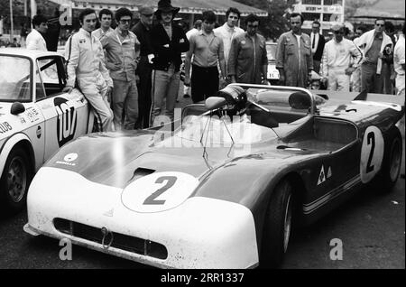 55° targa Florio 1971 - Andrea De Adamich # 2 Alfa Romeo 33/3 Foto Stock