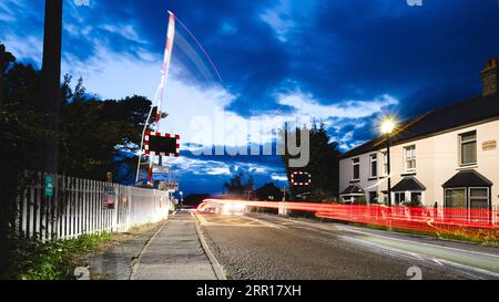 Lampade per illuminazione stradale Foto Stock