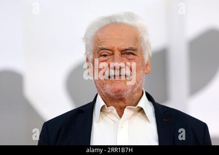 Italia, Lido di Venezia, 5 settembre 2023: Giorgio Colangeli partecipa al Red carpet per lo 'Starlight International Cinema Award' alla 80 Mostra Internazionale d'Arte cinematografica di Venezia il 5 settembre 2023 a Venezia. Foto © Ottavia da re/sintesi/Alamy Live News Foto Stock