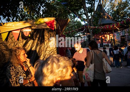 Lisbona, Portogallo - 9 giugno 2023 : Carnide Popular Saints Festival Foto Stock