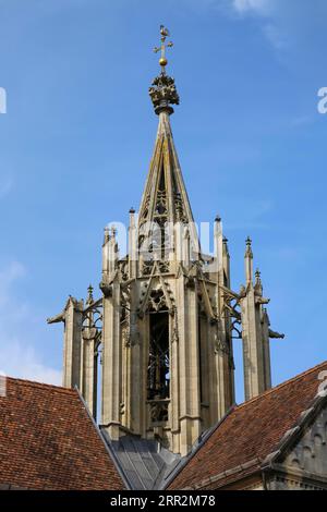 Chiesa del monastero e del palazzo di Bebenhausen, edificio sacro, edificio storico, architettura, ex abbazia cistercense, rifugio di caccia del Foto Stock