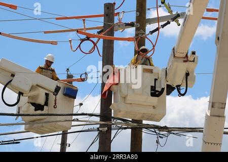 Intorno al Metroplex prima del CALDO dell'estate Foto Stock