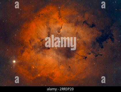 Nebulosa ad emissione IC 1396 Foto Stock