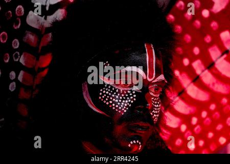 India. 6 settembre 2023. A Girl prende parte al festival Janmashtami Celebrations ad Ajmer, Rajasthan, India, il 6 settembre 2023. Foto di ABACAPRESS.COM Credit: Abaca Press/Alamy Live News Foto Stock