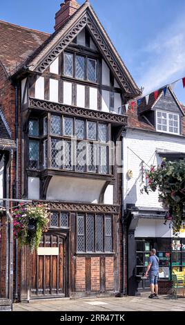 L'Henley Room è un ex edificio Tudor College House a Henley Street, Stratford Upon Avon, Inghilterra Regno Unito Foto Stock