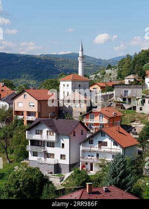Nella città di Travnik, Bosnia ed Erzegovina, 6 settembre 2023 Foto Stock