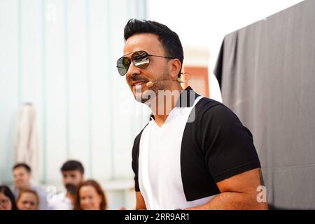 Madrid, Spagna. 7 settembre 2023. Conferenza stampa Luis Fonsi a Madrid, Madrid, 7 settembre 2023 Credit: CORDON PRESS/Alamy Live News Foto Stock