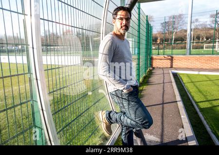L'allenatore di calcio David Wagner fotografò a Huddersfield nel 2016 Foto Stock