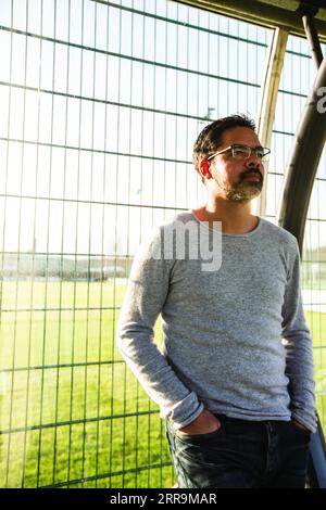 L'allenatore di calcio David Wagner fotografò a Huddersfield nel 2016 Foto Stock