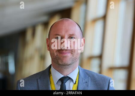 Edinburgh Scotland, UK 06 settembre 2023. Neil Gray al Parlamento scozzese. credit sst/alamy live news Foto Stock