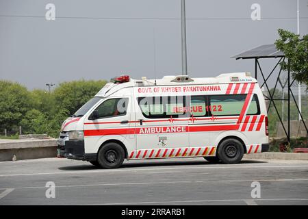 Ambulanza in Pakistan Foto Stock