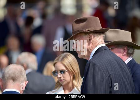 Allenatore John Gosden Foto Stock