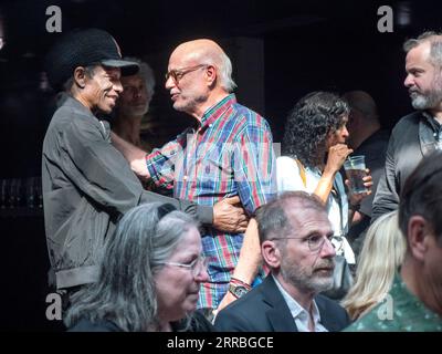 Per celebrare l'inaugurazione della peste di Eddy Grants sulla "Music Walk of Fame" a Camden Town. Un evento al Forge Camden. Un pomeriggio con Eddy' Foto Stock