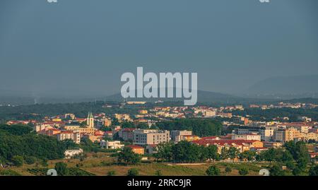 Medjugorje è una piccola località del comune di Citluk, oggi parte del Canton Erzegovina-Narenta, Federazione di Bosnia ed Erzegovina, Bosnia ed Erzegovina e Herz Foto Stock