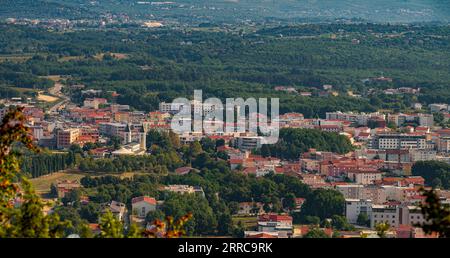 Medjugorje è una piccola località del comune di Citluk, oggi parte del Canton Erzegovina-Narenta, Federazione di Bosnia ed Erzegovina, Bosnia ed Erzegovina e Herz Foto Stock