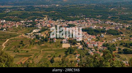 Medjugorje è una piccola località del comune di Citluk, oggi parte del Canton Erzegovina-Narenta, Federazione di Bosnia ed Erzegovina, Bosnia ed Erzegovina e Herz Foto Stock