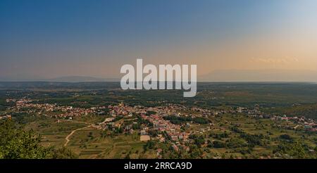 Medjugorje è una piccola località del comune di Citluk, oggi parte del Canton Erzegovina-Narenta, Federazione di Bosnia ed Erzegovina, Bosnia ed Erzegovina e Herz Foto Stock