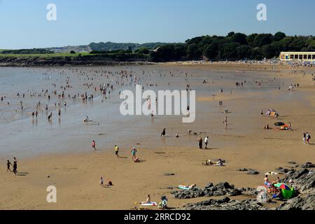 Whitmore Bay, Barry Island, settembre 2023. Foto Stock