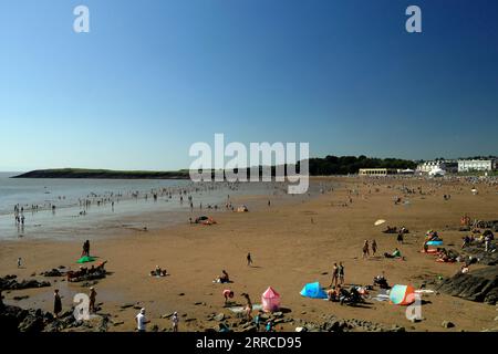 Whitmore Bay, Barry Island, settembre 2023. Foto Stock