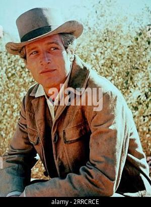 BUTCH CASSIDY AND THE SUNDANCE KID 1969 20th Century Fox film con Paul Newman nel ruolo di Butch Foto Stock