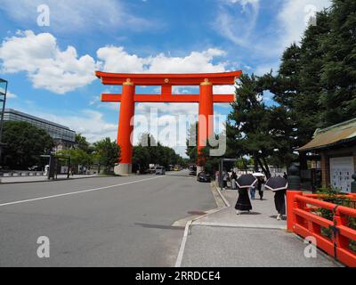 Kyoto, Giappone - Templi, Santuari, mercati e Giardini nella vecchia capitale imperiale e cuore culturale del Giappone Foto Stock