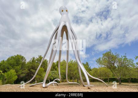 Kraken, 2016, Museo sa bassa Blanca (msbb). Yannick Vu e Ben Jakober, Alcudia, Maiorca, Spagna. Foto Stock