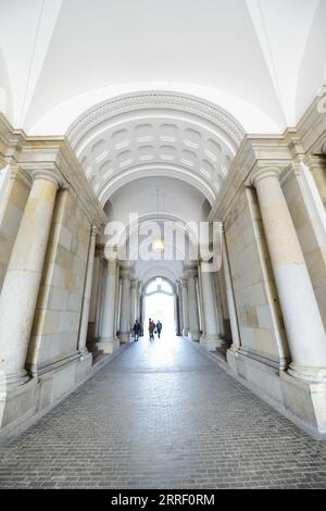 Palazzo di Christiansborg a Copenhagen, in Danimarca. Foto Stock