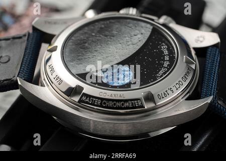 Omega Speedmaster Snoopy Edition Foto Stock