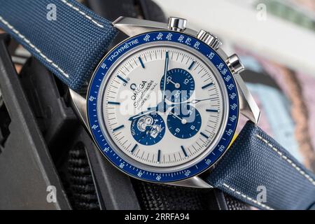 Omega Speedmaster Snoopy Edition Foto Stock