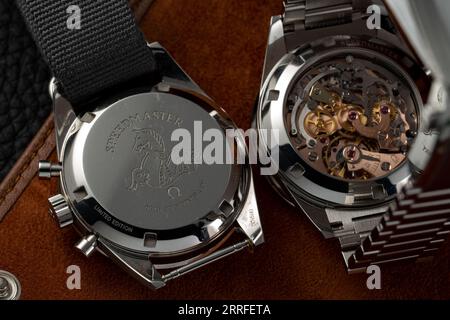 Modelli Omega Speedmaster 321 Foto Stock