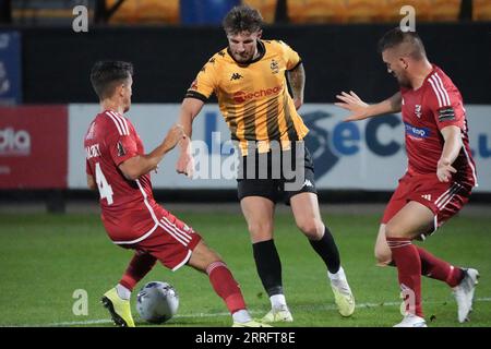 Southport / Scarborough 5 settembre 2023 Big Help Stadium .Southport. Vanarama National League North. Southport 3 Scarborough 1 Foto Stock