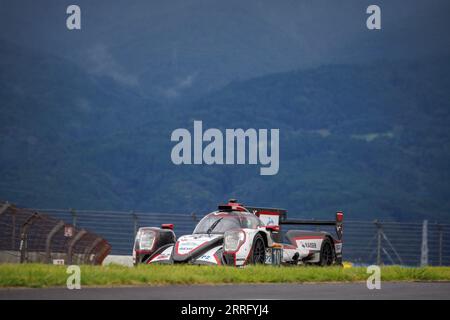 10 CULLEN Ryan (gar), KAISER Matthias (Lie), AUBRY Gabriel (fra), Vector Sport, Oreca 07 - Gibson, azione durante la 6 ore di Fuji 2023, 6° round del FIA World Endurance Championship 2023, dal 7 al 10 settembre 2023 sul Fuji Speedway, a Oyama, Giappone Foto Stock