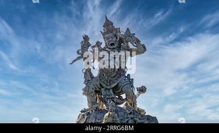 Statua di Hanuman Monkey a Bali Indonesia Foto Stock