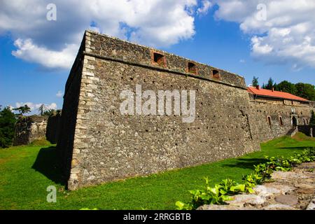 Uzhhorod, Ucraina - 24 agosto 2023: Castello di Uzhhorod, Ucraina Foto Stock