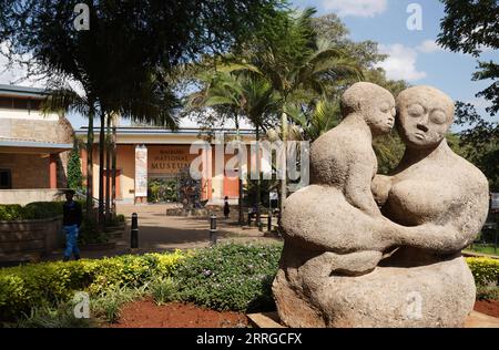 220517 -- NAIROBI, 17 maggio 2022 -- la foto scattata il 16 maggio 2022 mostra una vista esterna del Nairobi National Museum in Kenya. National Museums of Kenya NMK è stato fondato a Nairobi nel 1910. È un'istituzione multidisciplinare il cui ruolo è quello di raccogliere, conservare, studiare, documentare e presentare il patrimonio culturale e naturale del Kenya passato e presente. MUSEO NAZIONALE KENYA-NAIROBI-KENYA DongxJianghui PUBLICATIONxNOTxINxCHN Foto Stock