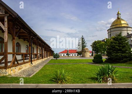 Hoshiv, Ucraina - 30 agosto 2023: Complesso monastico basiliano a Yasna Hora a Hoshiv, Ucraina Foto Stock