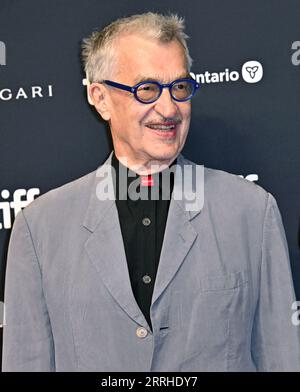 Toronto, Canada. 7 settembre 2023. Il regista Wim Wenders partecipa al Photo Call per la prima di "Perfect Days" al TIFF Bell Lightbox nella serata di apertura del Toronto International Film Festival a Toronto, Canada, giovedì 7 settembre 2023. Foto di Chris Chew/UPI credito: UPI/Alamy Live News Foto Stock