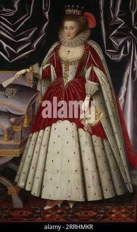 Lucy Russell, contessa di Bedford (n&#xe9;e Harington) (1580-1627), 1610s.. Foto Stock